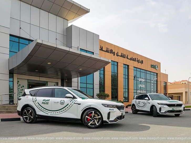 VOYAH FREE EREV Joins Dubai Police Patrol Fleet