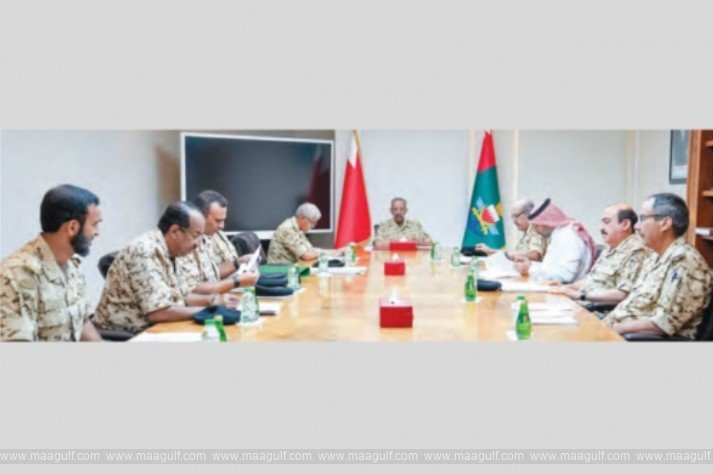 బహ్రెయిన్ లో పూర్తి సన్నద్ధతతో సైనిక విభాగాలు..!!