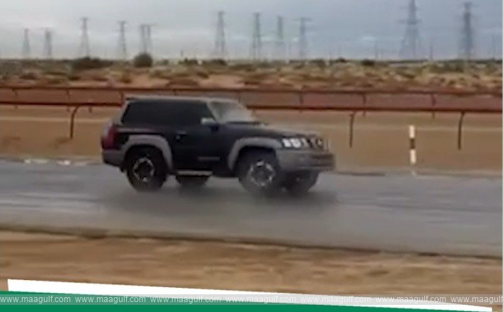 Dubai Police Crack Down on Reckless Driving During Rainfall, Vehicles Impounded