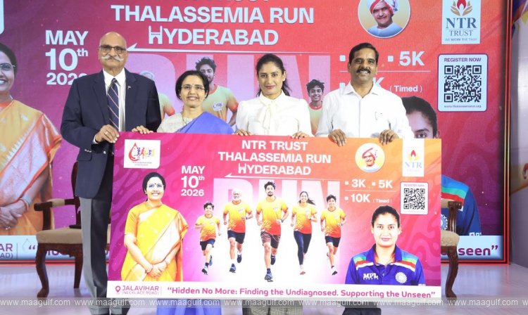Nara Bhuvaneshwari calls for NTR Trust Thalassemia Run on May 10
