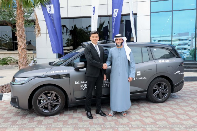 ‘Dubai Taxi’, Baidu’s Apollo Go launch fully driverless commercial ride-hailing in Dubai