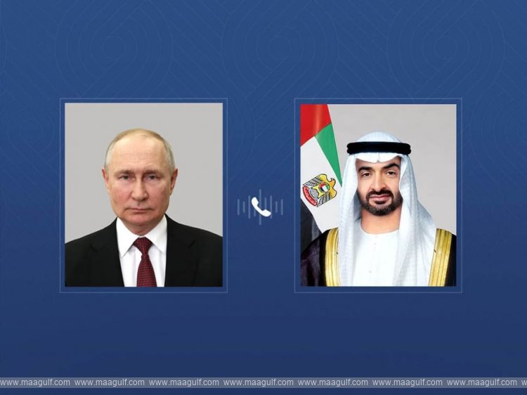 UAE President receives call from Russian President
