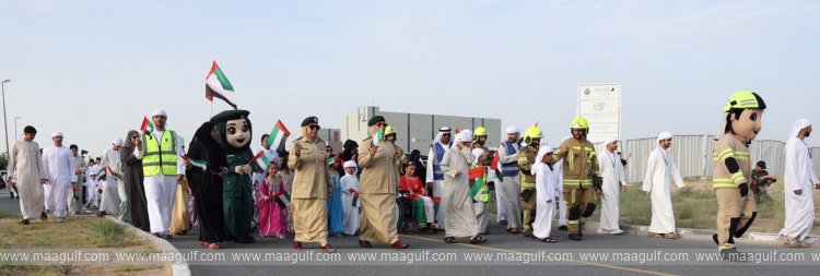 Dubai Police Organises \'Proud of the UAE\' March in Al Mizhar 3