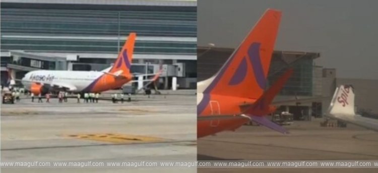 ఢిల్లీ ఎయిర్‌పోర్ట్‌లో హైటెన్షన్..2 విమానాలు ఢీ!