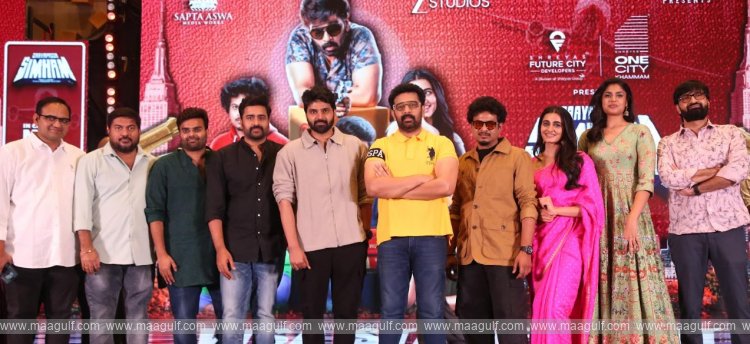 ‘గాయపడ్డ సింహం’ పెద్ద సక్సెస్ తో మెమొరబుల్ ఫిల్మ్ కావాలని కోరుకుంటున్నాను: హీరో నారా రోహిత్