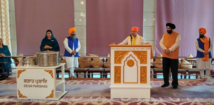 Guru Nanak Darbar Gurudwara Dubai Celebrates Vaisakhi with Fervour, Devotion and Warmth