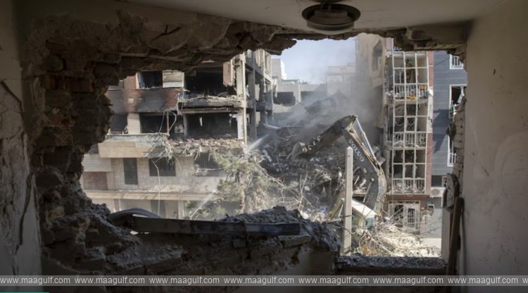 Gandhi Hospital hit in Tehran