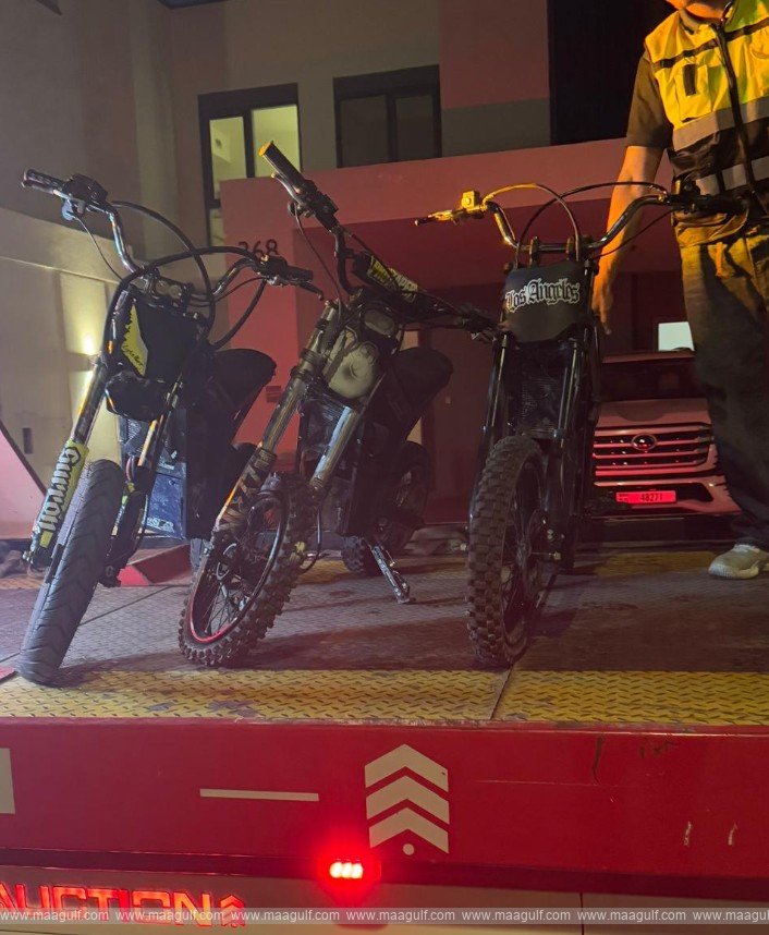 Dubai Police Crack Down on Reckless Motorcycle Riders