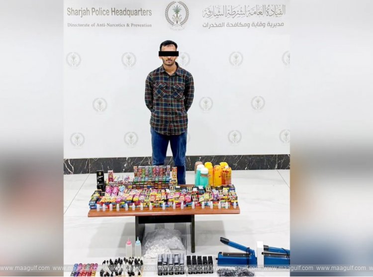 Sharjah Police arrests Asian man for promoting drugs via e-cigarettes