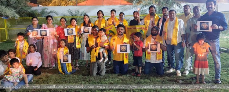 Legalization of Amaravati: NRI TDP celebrates grandly in Saudi Arabia