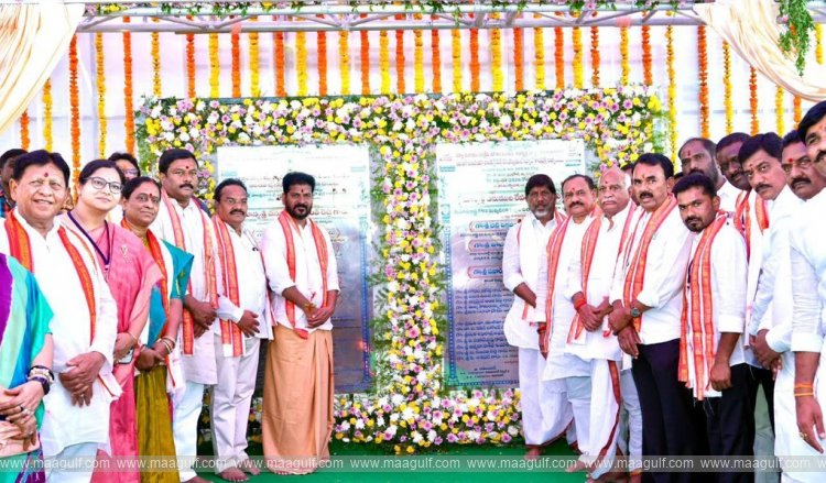 CM Revanth lays foundation stone for Basara temple development work