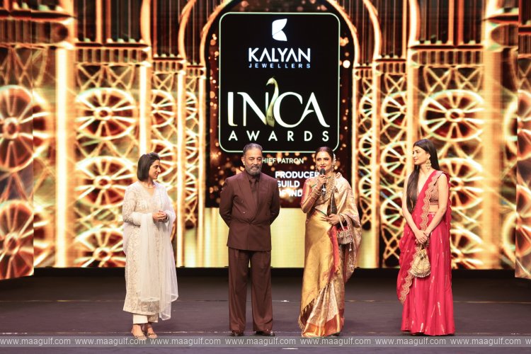 The grand Indian National Cine Academy (INCA) Awards ceremony