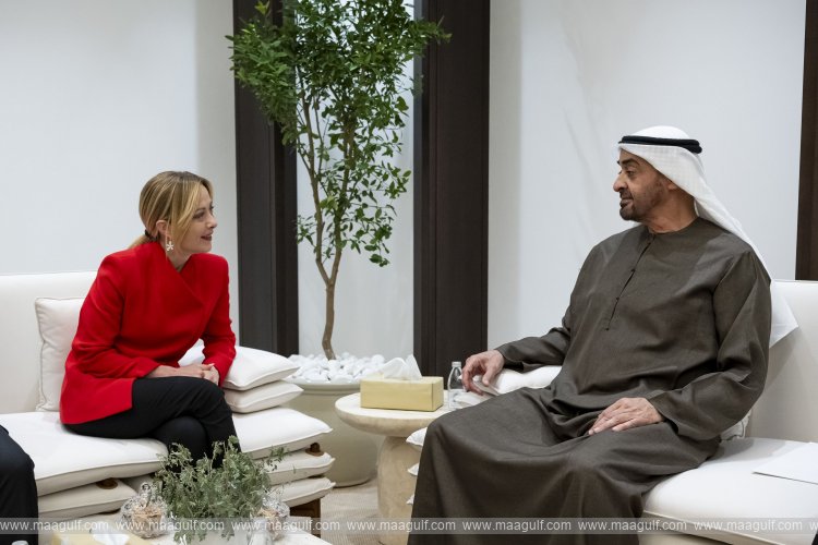 UAE President and Italian Prime Minister discuss regional developments and bilateral cooperation