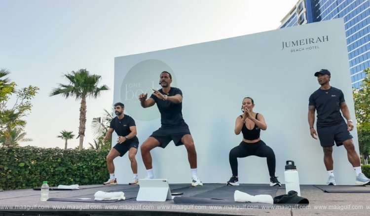 Rio Ferdinand and Kate Ferdinand Host Inspiring Community Workout in Dubai