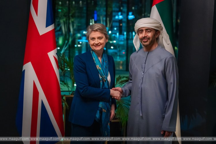 Abdullah bin Zayed, UK Secretary of State for Foreign Affairs discuss latest regional developments