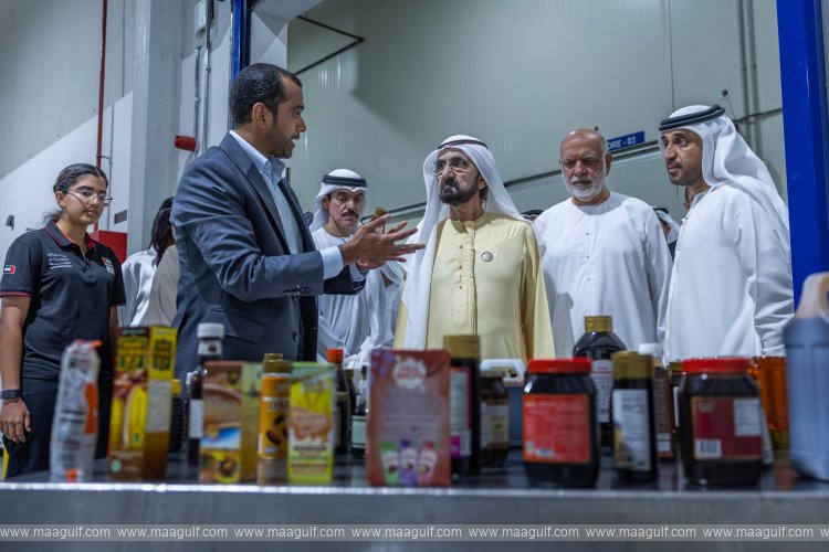 Sheikh Mohammed visits world’s largest privately owned dates factory at Dubai Industrial City