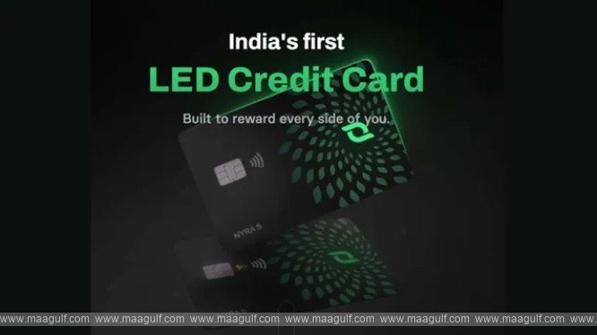 The country\'s first LED credit card launched...here are the features!
