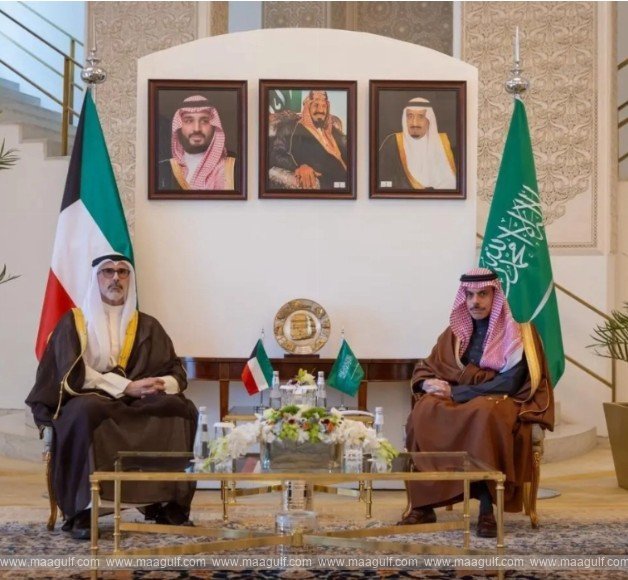 Saudi, Kuwaiti foreign ministers discuss current regional situation
