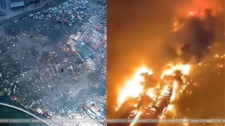Massive fire in Malaysia..1,000 houses burnt down