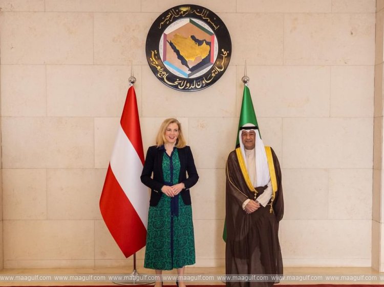 GCC Secretary-General discusses regional developments with Austria’s Foreign Minister