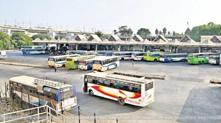 Third largest bus terminal in Hyderabad