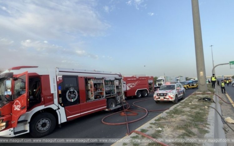 5 killed in collision and vehicle fire on Sixth Ring Road