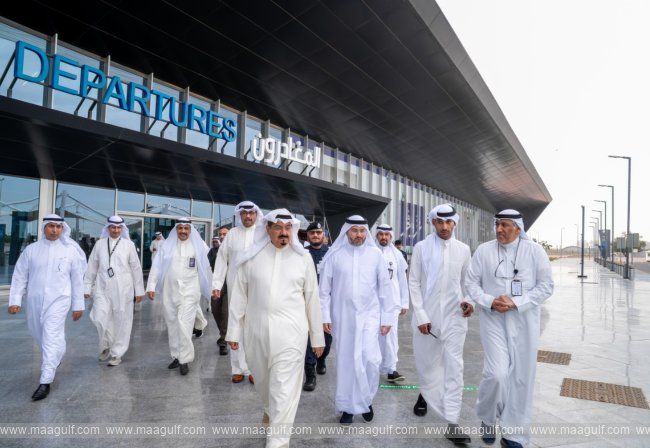 ఎయిర్ పోర్ట్ సంసిద్ధతను పరిశీలించిన కువైట్ పీఎం..!!