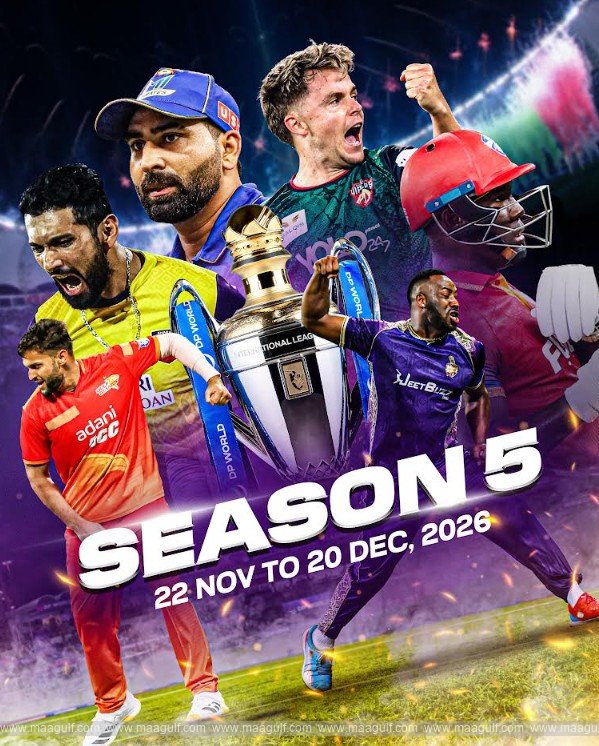 DP World ILT20 Season 5 to begin on Sunday, 22 November 2026