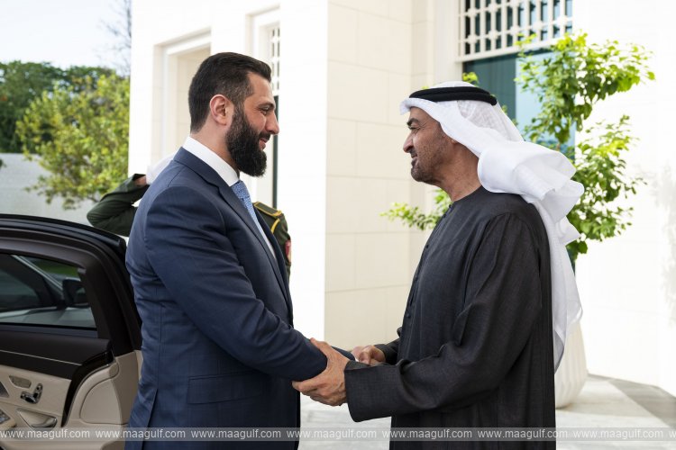 UAE and Syrian Presidents discuss bilateral relations and regional developments