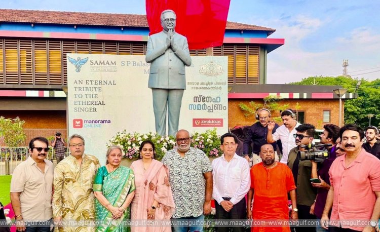SPB statue unveiled in Kerala