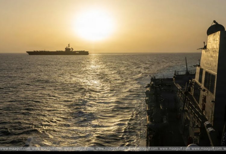 Iran launches drones toward US warships after merchant vessel attack