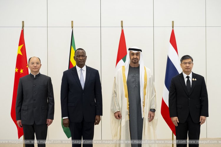 UAE President receives credentials of newly appointed ambassadors