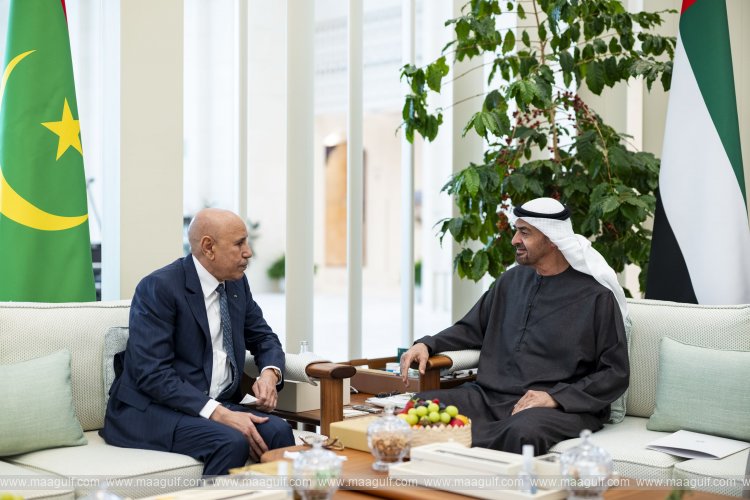 UAE and Mauritanian Presidents discuss bilateral cooperation and regional developments