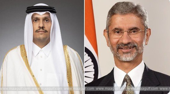 Indian External Affairs Minister Jaishankar calls Qatari Prime Minister