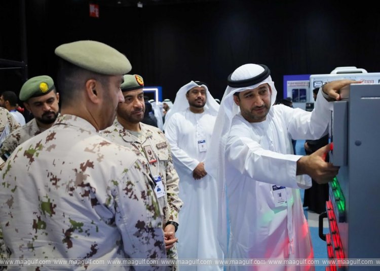 Commander of Joint Aviation Visits Tasleeh’s Pavilion at ISNR Abu Dhabi 2026