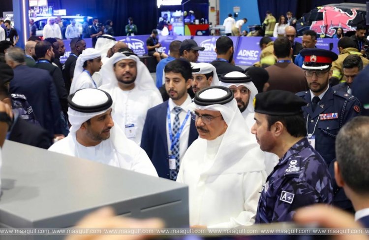 Bahrain’s Minister of Interior Visits Tasleeh Stand at ISNR Abu Dhabi 2026