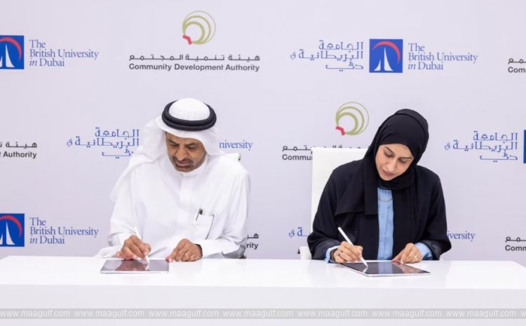 The Community Development Authority in Dubai and The British University in Dubai sign MoU to Advance Social Professions
