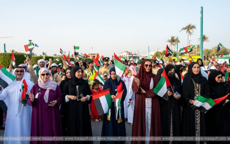Community Development Authority organises the ‘Generation Shapers Proud of UAE’ march