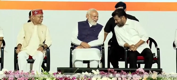 రూ.9,377 కోట్ల అభివృద్ధి పనులు ప్రారంభించిన ప్రధాని మోదీ