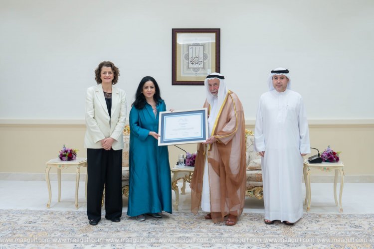Sharjah Ruler receives UNICEF child-friendly certificate renewal