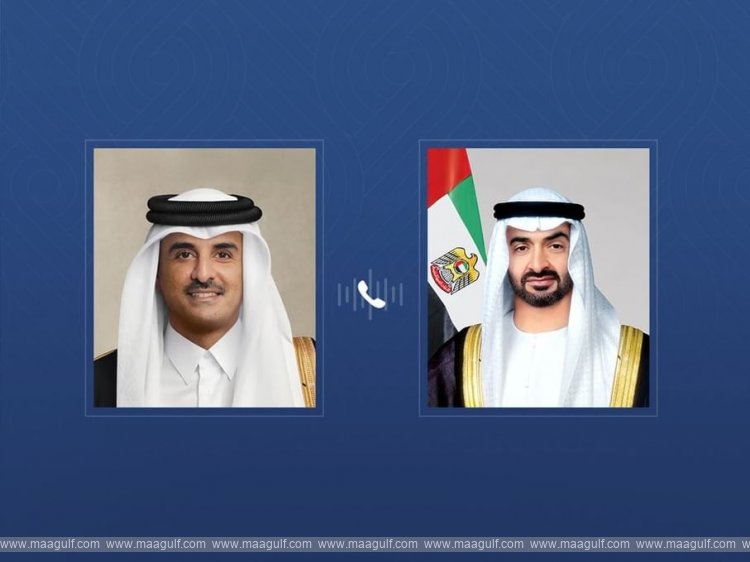 Telephone conversation between UAE President and Qatari Emir