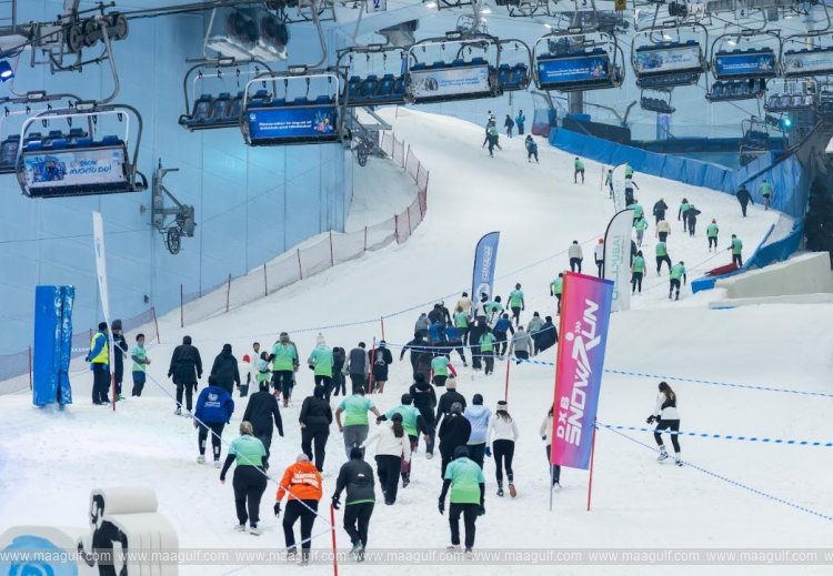 Winners of the Seventh Edition of DXB Snow Run Announced