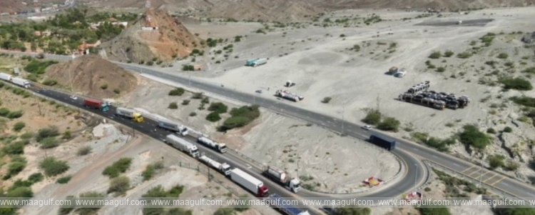 Dubai Police Ease Truck Flow on Hatta Road with New Traffic Plan