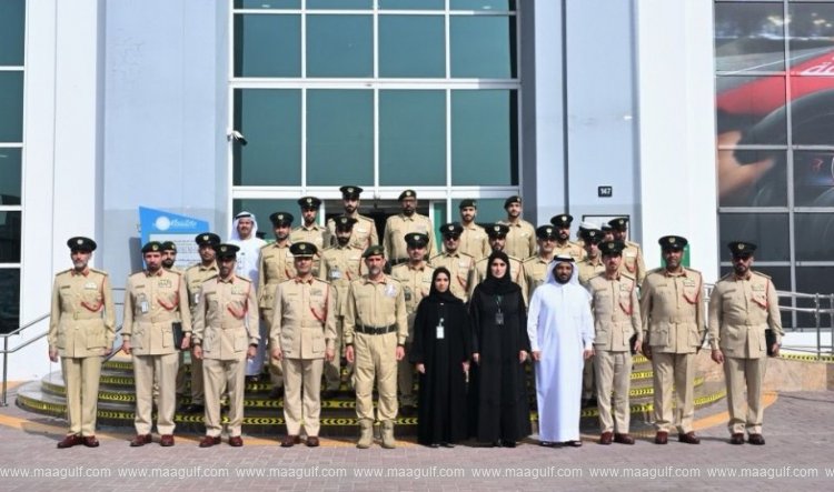 Dubai Police Commander-in-Chief Inspects Al Qusais Police Station