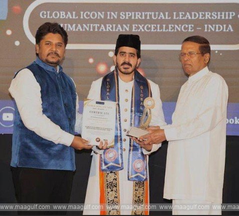 Syed Ali Dujana Gurdezi Receives Global Icon Award for Spiritual Leadership and Humanitarian Excellence