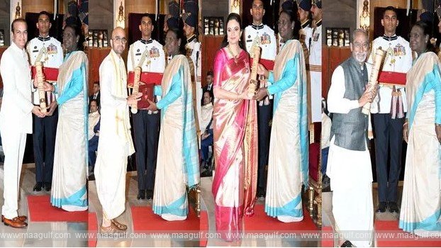 President Murmu confers Padma awards in Delhi
