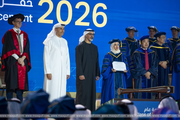 Khaled bin Mohamed bin Zayed attends Mohamed bin Zayed University of Artificial Intelligence 2026 commencement ceremony