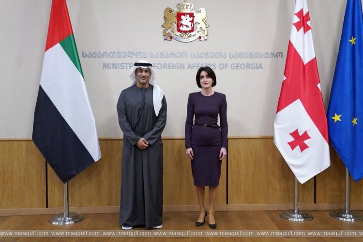 Saeed Al Hajeri meets with Deputy Prime Minister, Minister of Foreign Affairs of Georgia