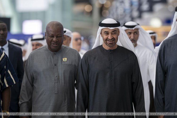 Presidents of UAE and Ghana discuss strengthening cooperation