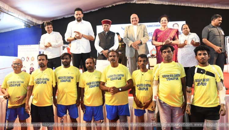 Organ camp a symbol of humanitarian success: Governor Shiv Pratap Shukla